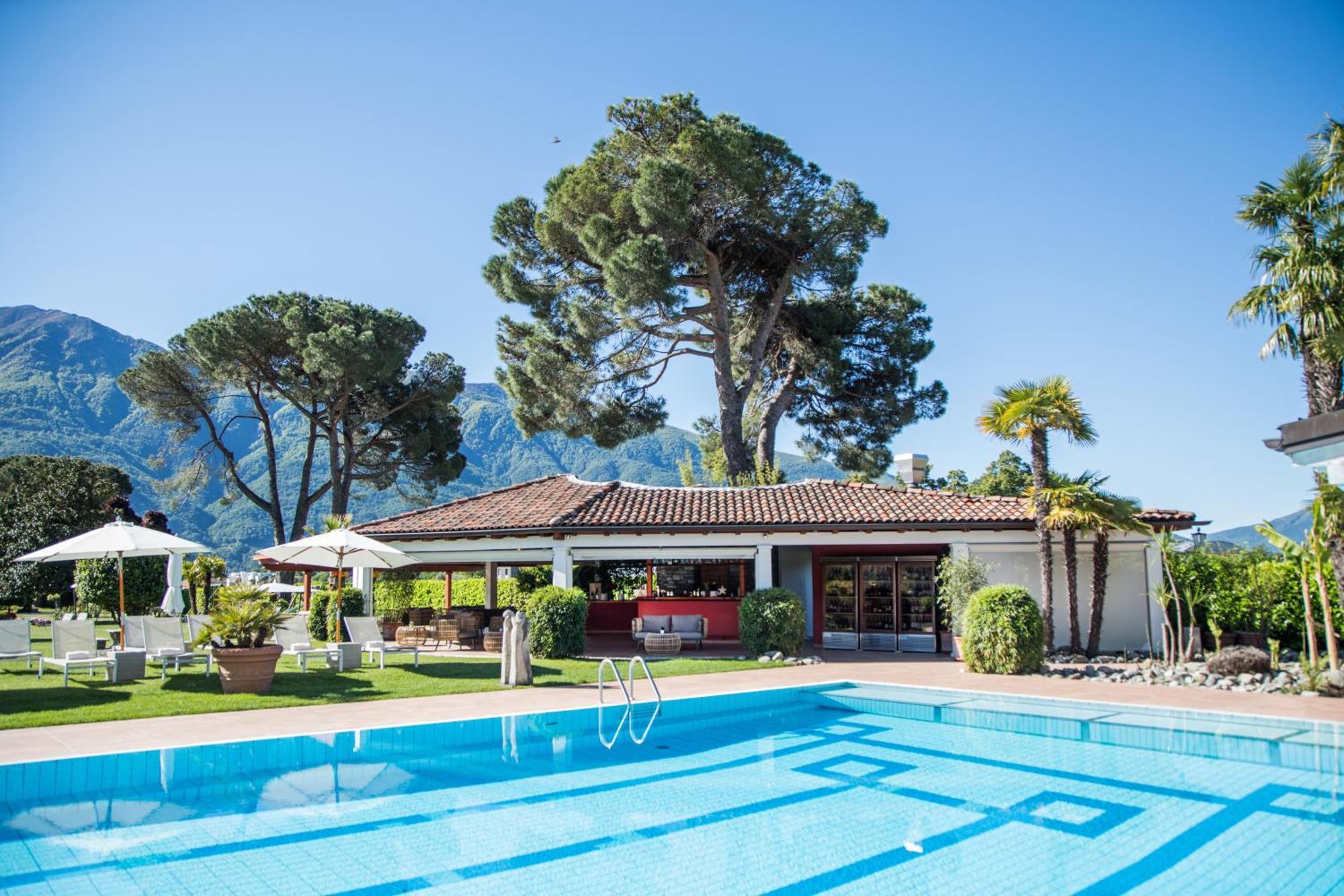 Villa Favorita - Parkhotel Delta 아스꼬나 외부 사진