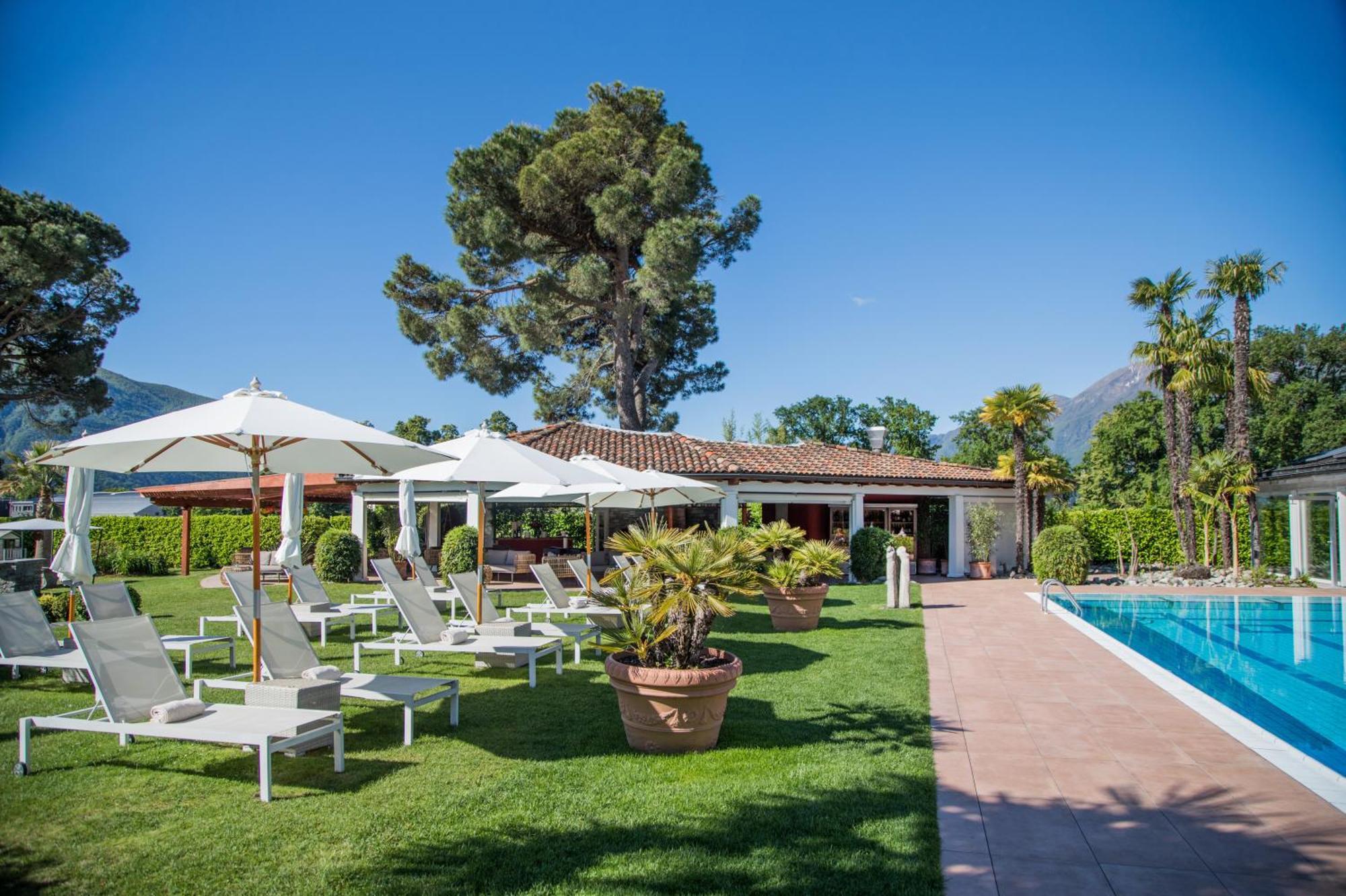 Villa Favorita - Parkhotel Delta 아스꼬나 외부 사진